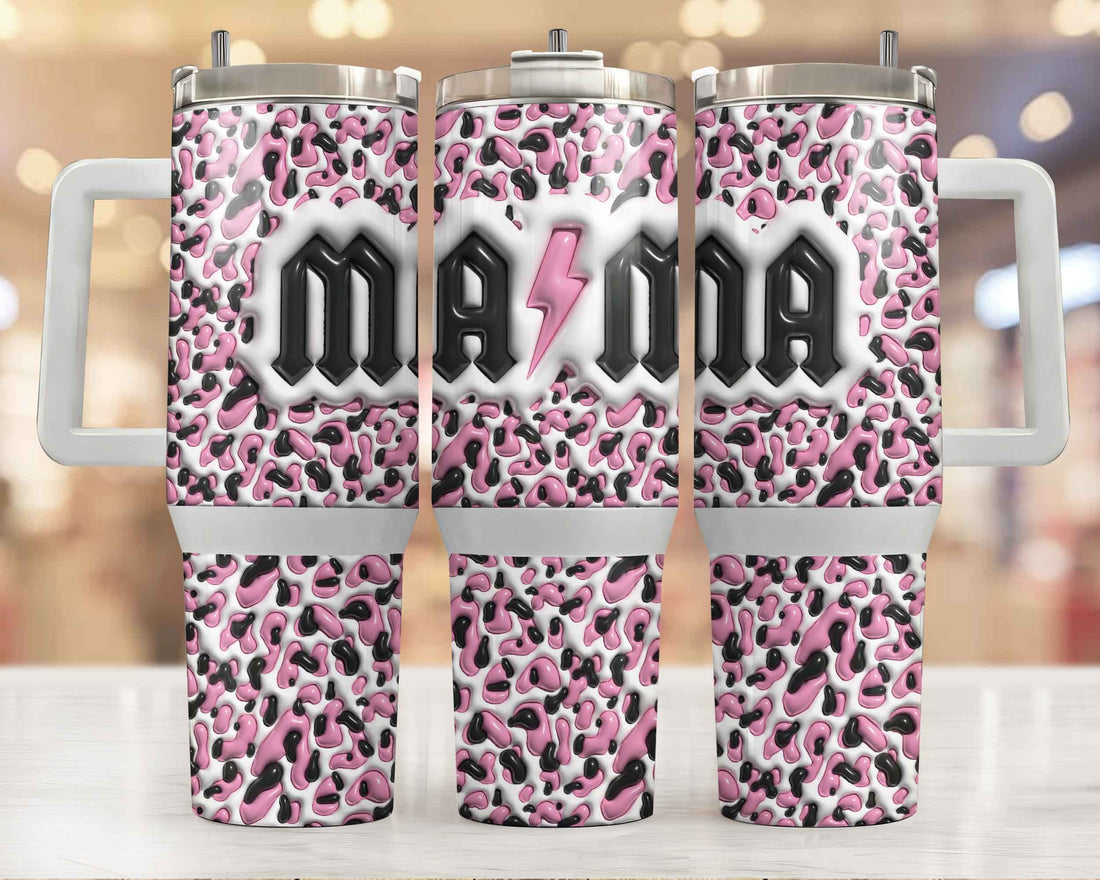 Bubble Mama 40oz Tumbler Tumbler by Tea-Shirt Shoppe | Fleurcouture