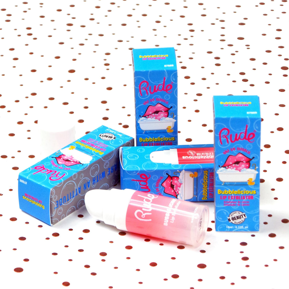 Bubblelicious Lip Exfoliator Bubblelicious Lip Exfoliator Lip Care by Rude Cosmetics | Fleurcouture