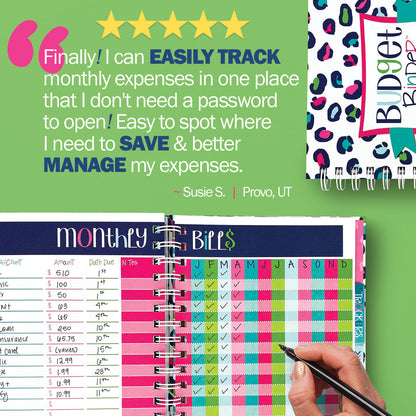 Budget Binder™ Bill Tracker Financial Planner Budgeting by Denise Albright® | Fleurcouture