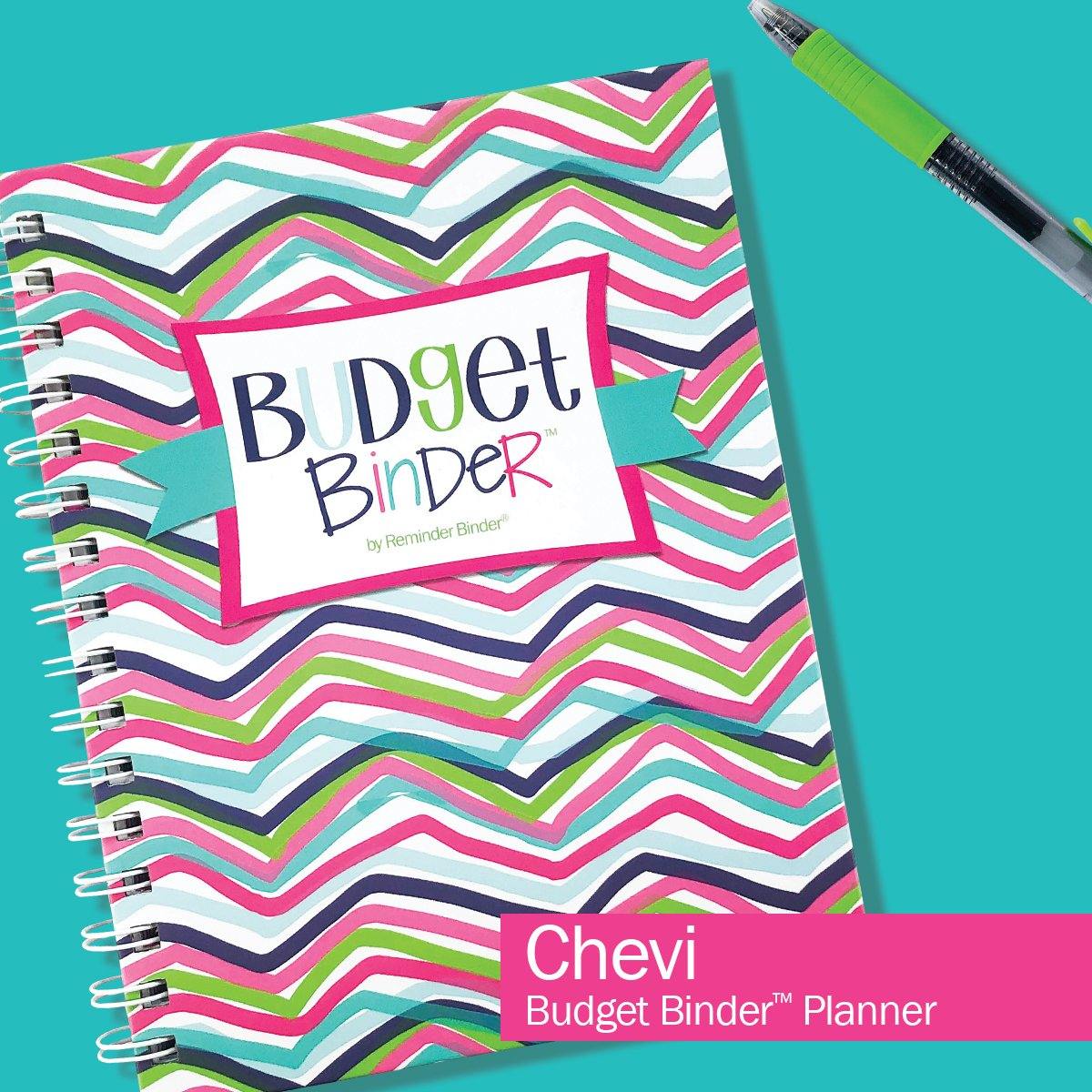 Budget Binder™ Bill Tracker Financial Planner Chevi Budgeting by Denise Albright® | Fleurcouture