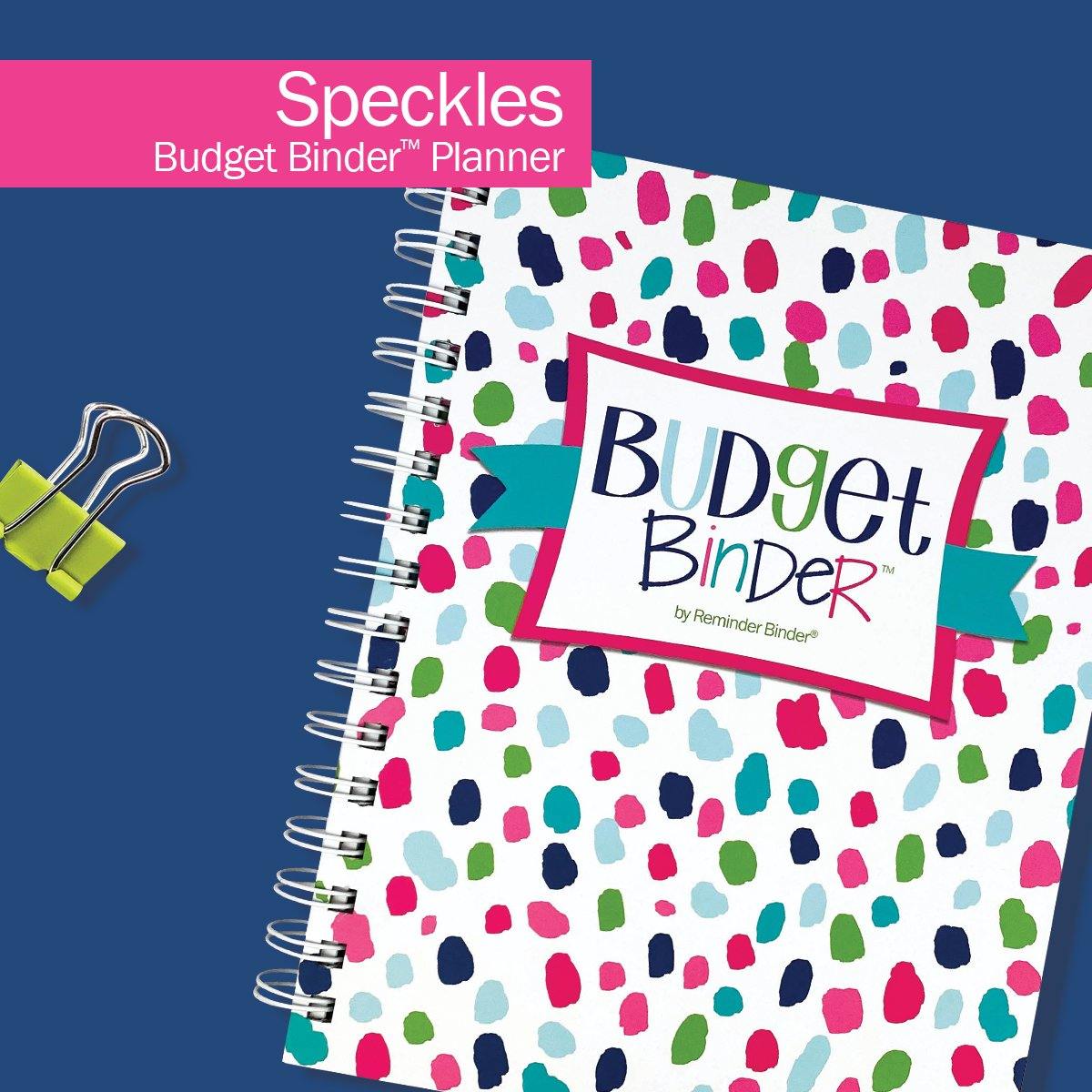 Budget Binder™ Bill Tracker Financial Planner Speckles Budgeting by Denise Albright® | Fleurcouture