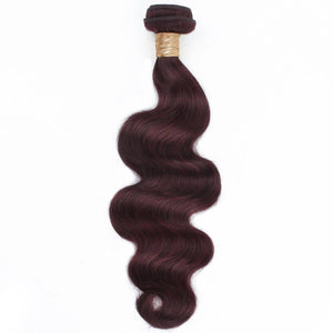 Burgundy Body Wave 100% Human Hair Bundles