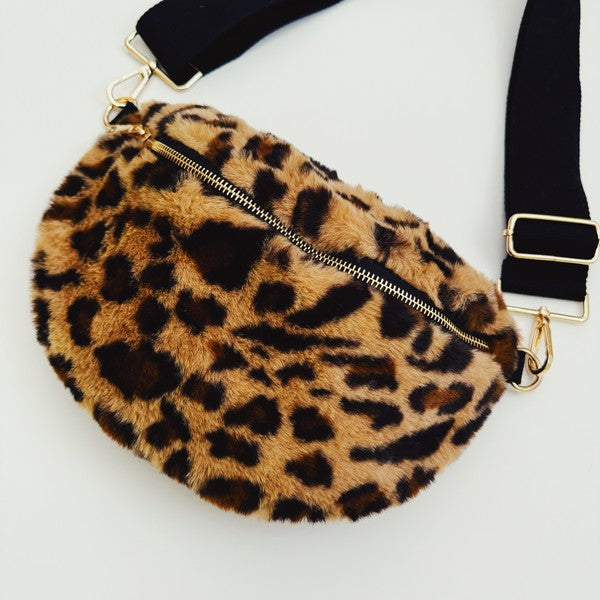 Butter Soft Furly Sling Bag OS by Ellison and Young | Fleurcouture