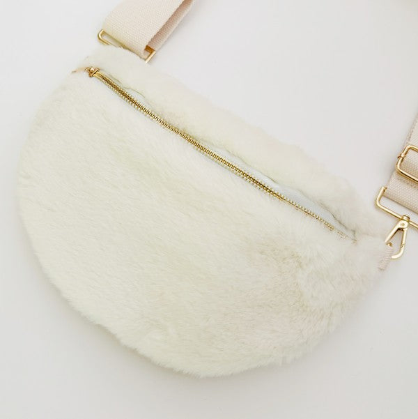 Butter Soft Furly Sling Bag OS by Ellison and Young | Fleurcouture