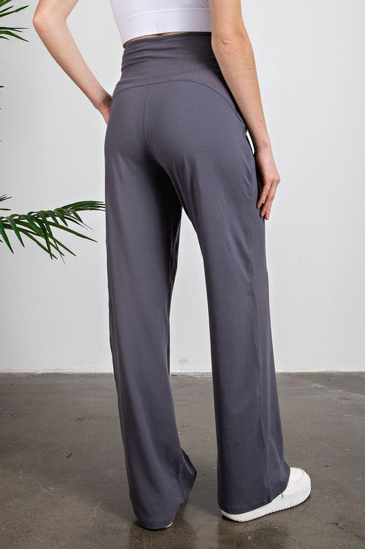 Butter Straight Leg Pants by Rae Mode | Fleurcouture