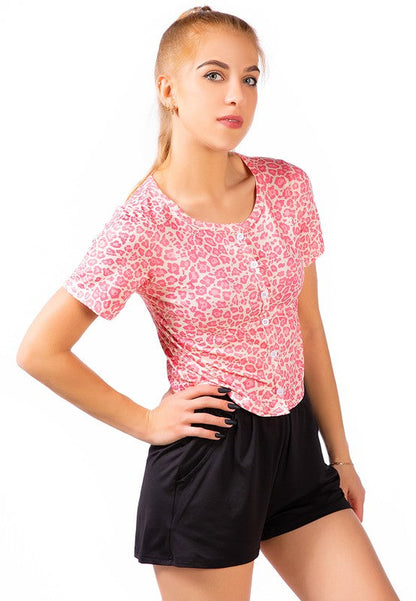 Button Up Printed Blouse by Rag Company | Fleurcouture