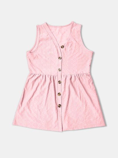 Button Up V-Neck Tank Women&