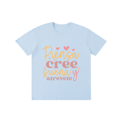 Piensacreesuena,latina,quotes,tee,tshirt