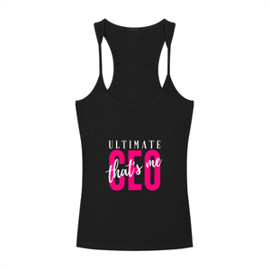 Slim Fit Ribbed Racerback Tank Top