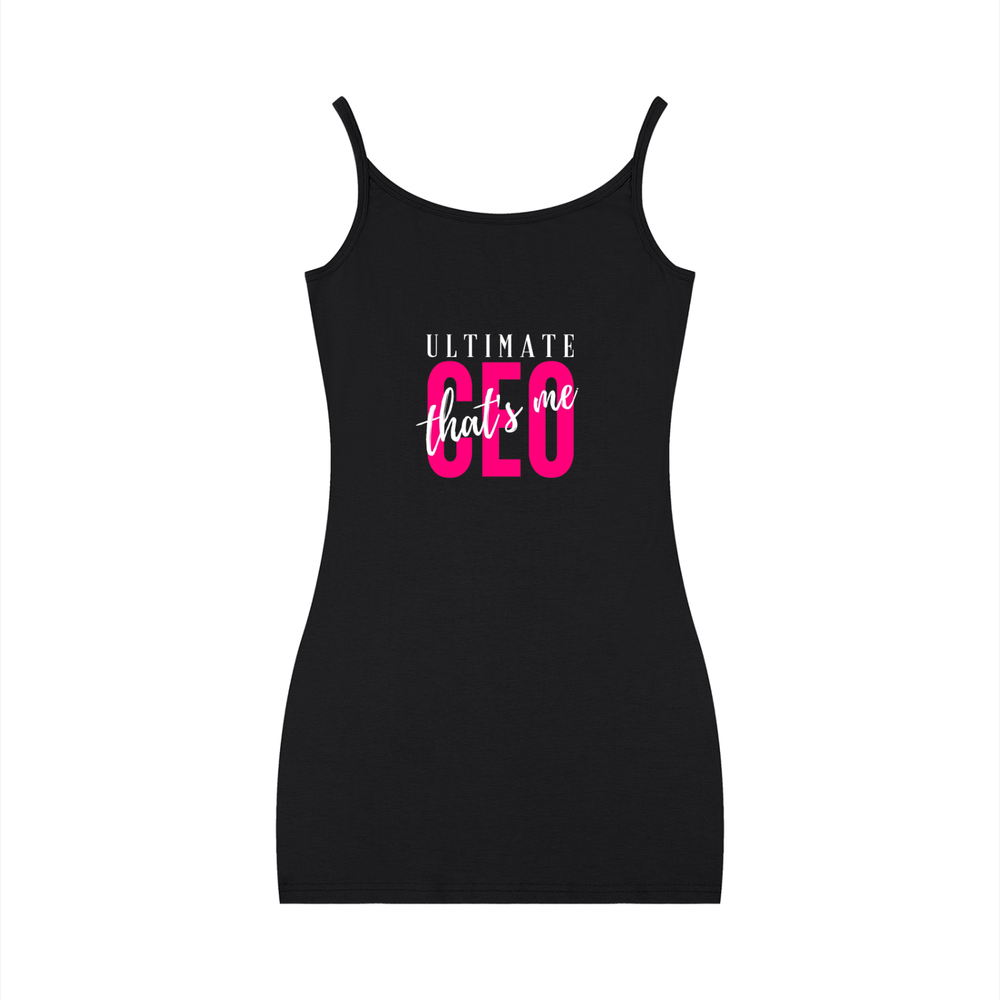 Women's Solid Tight Sleeveless Dress