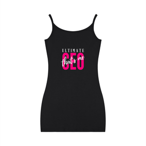 Women's Solid Tight Sleeveless Dress