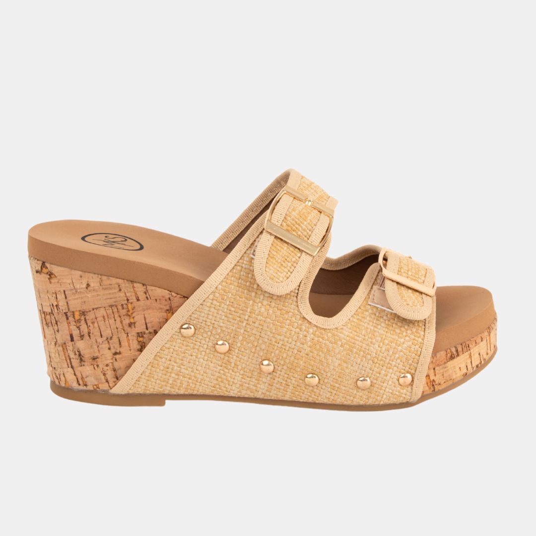 CADE Oatmeal 6 WEDGES by MODAPASSO | Fleurcouture