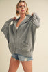 Cady Jacket HEATHER GRAY S by Aemi + Co | Fleurcouture