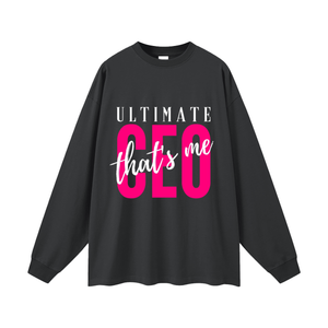 Oversized Unisex Long Sleeve T-Shirt