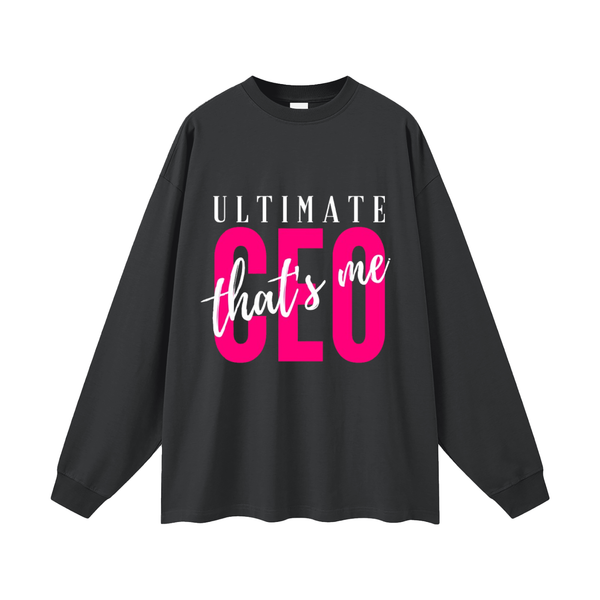 Oversized Unisex Long Sleeve T-Shirt