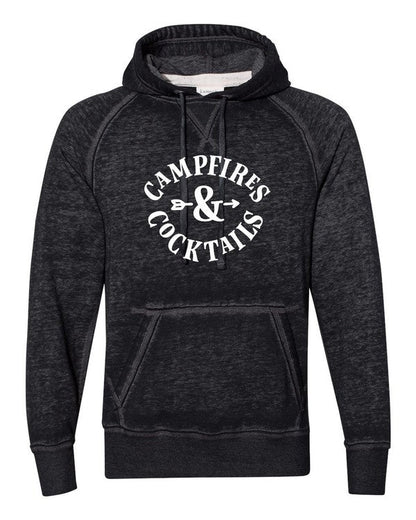 Campfires and Cocktails Vintage Hoodie by Ocean and 7th | Fleurcouture