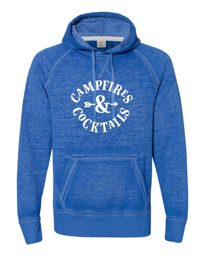 Campfires and Cocktails Vintage Hoodie by Ocean and 7th | Fleurcouture