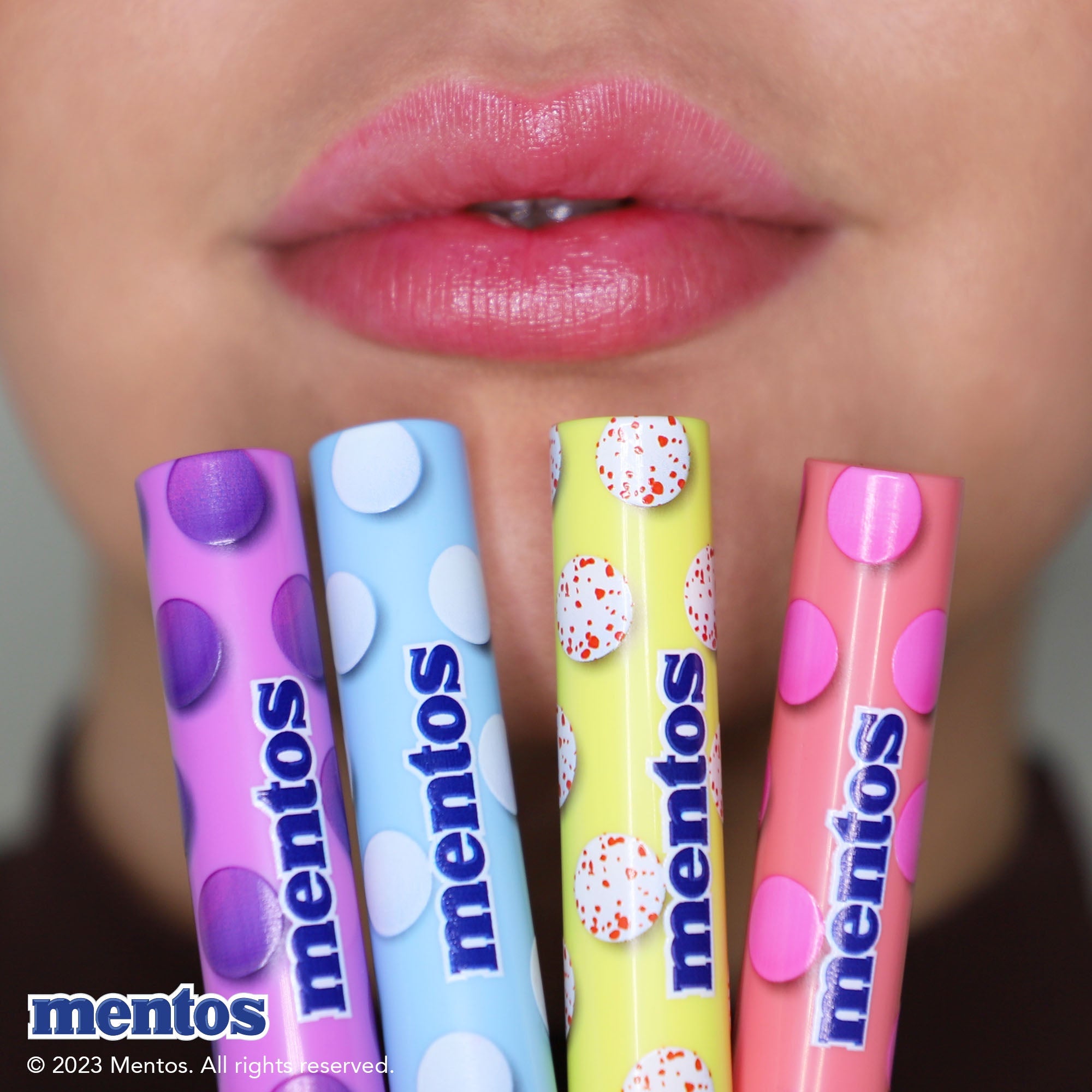 Mentos Candy Roll Lip Balm