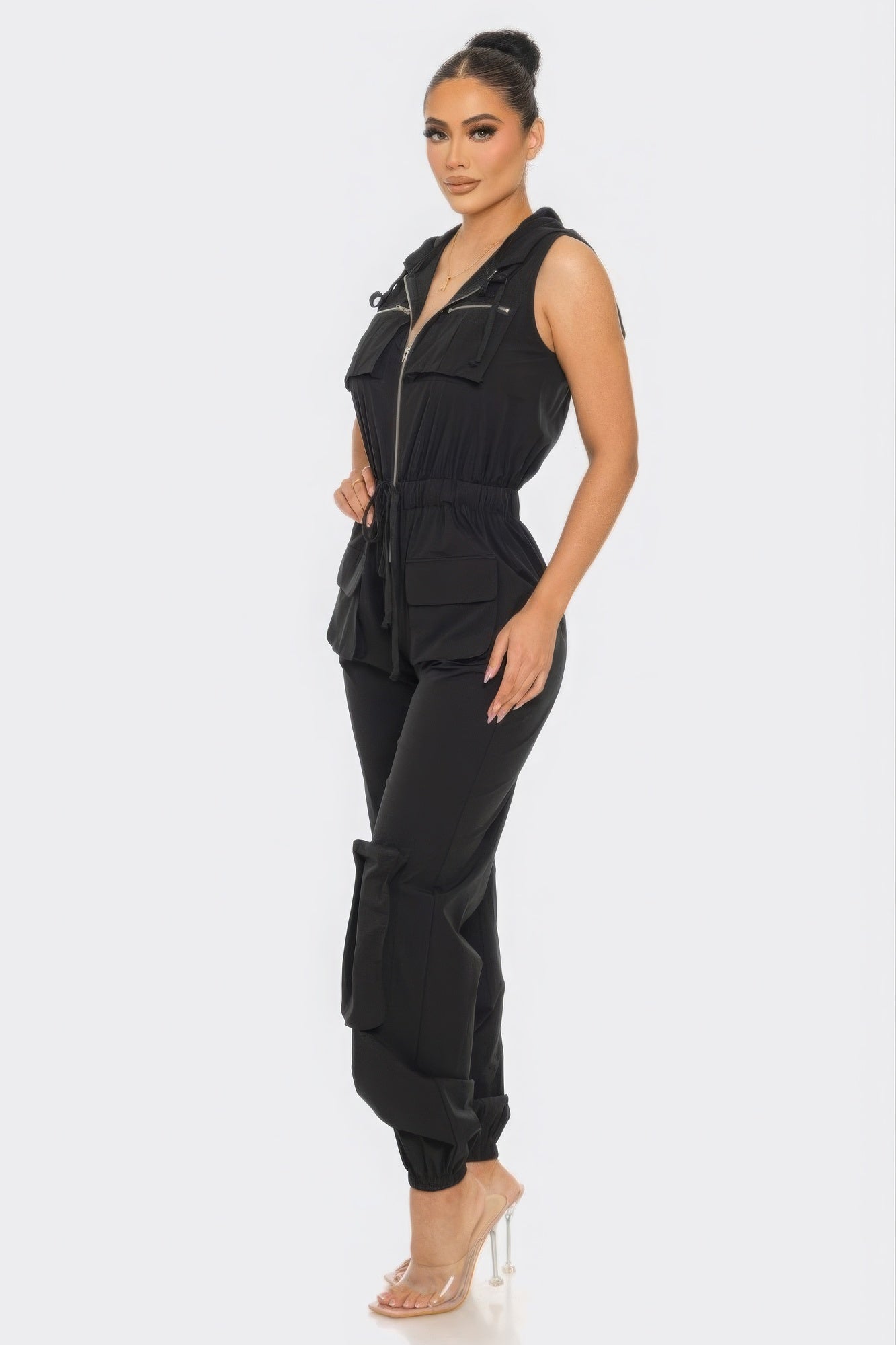 Cargo Jumpsuit by Fleurcouture | Fleurcouture