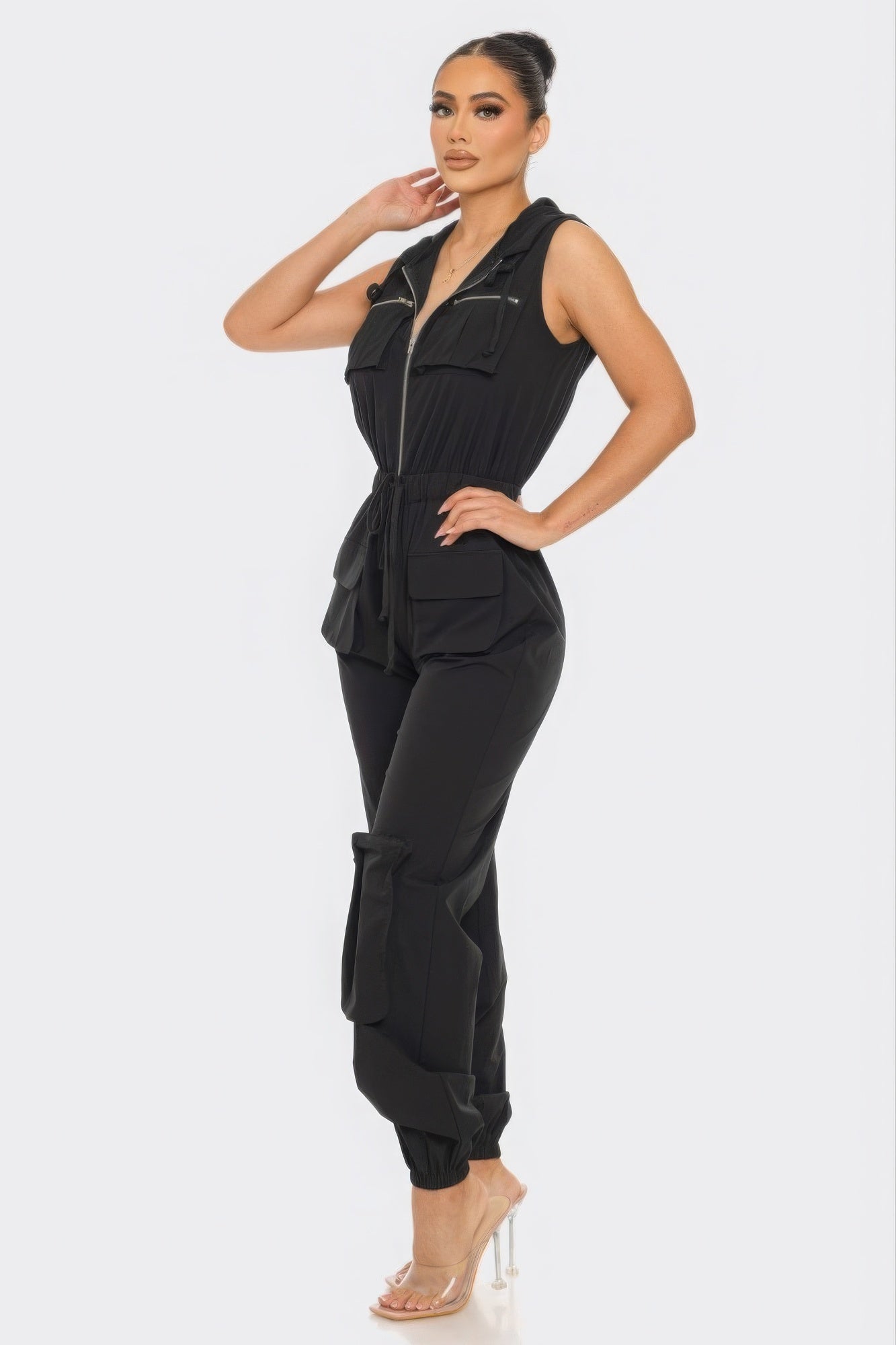 Cargo Jumpsuit by Fleurcouture | Fleurcouture