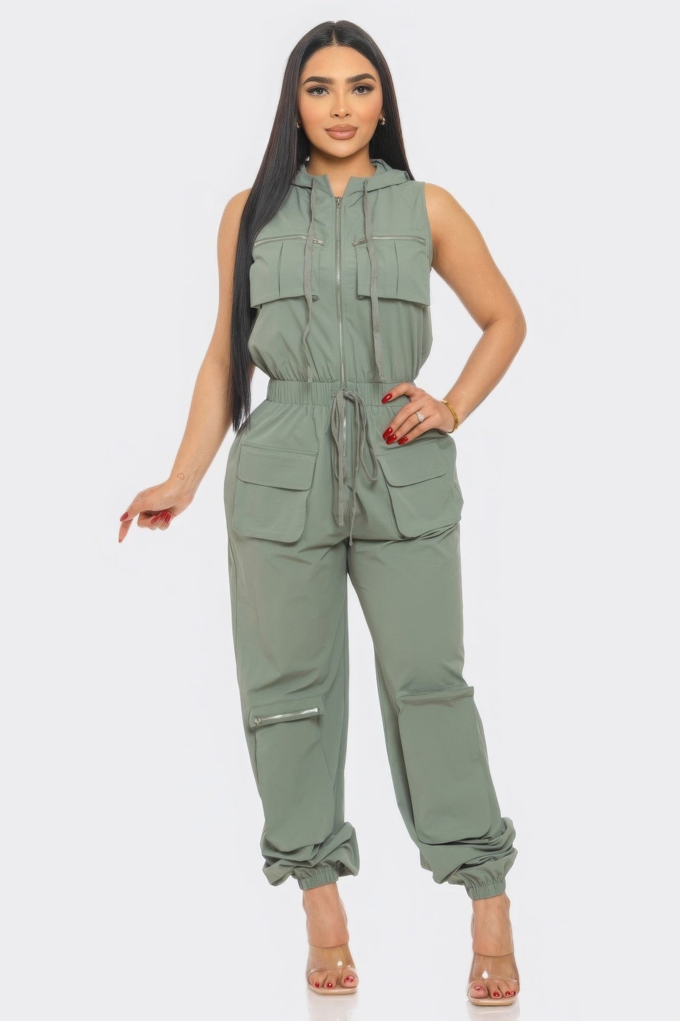 Cargo Jumpsuit Jumpsuits by Fleurcouture | Fleurcouture