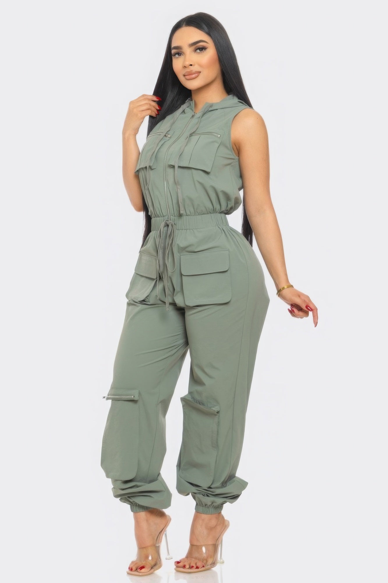 Cargo Jumpsuit Jumpsuits by Fleurcouture | Fleurcouture