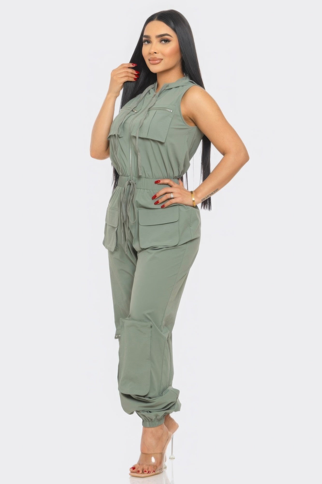 Cargo Jumpsuit Jumpsuits by Fleurcouture | Fleurcouture