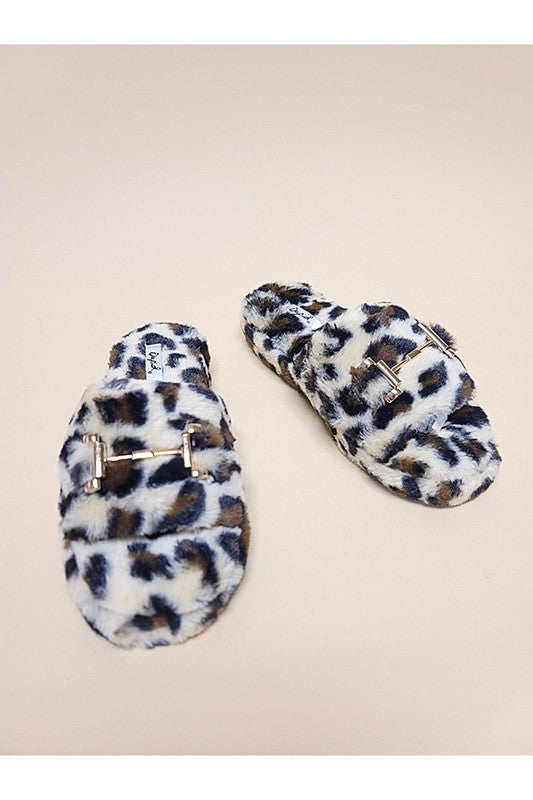 CARI-09-WINTER SLIPPER TAN/BLACK 6 by Let&
