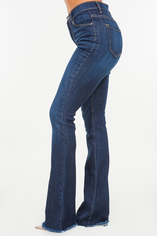 Casey Boot Cut dark wash by GJG Denim | Fleurcouture