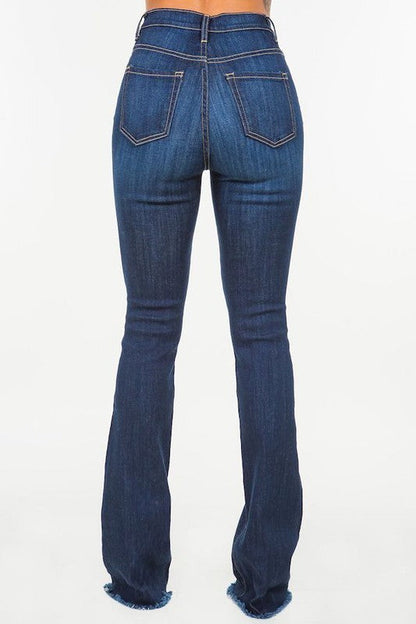 Casey Boot Cut dark wash by GJG Denim | Fleurcouture