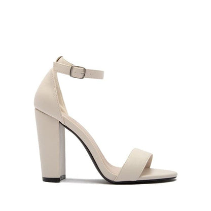 CASHMERE-01 HEEL by Qupid Shoes | Fleurcouture