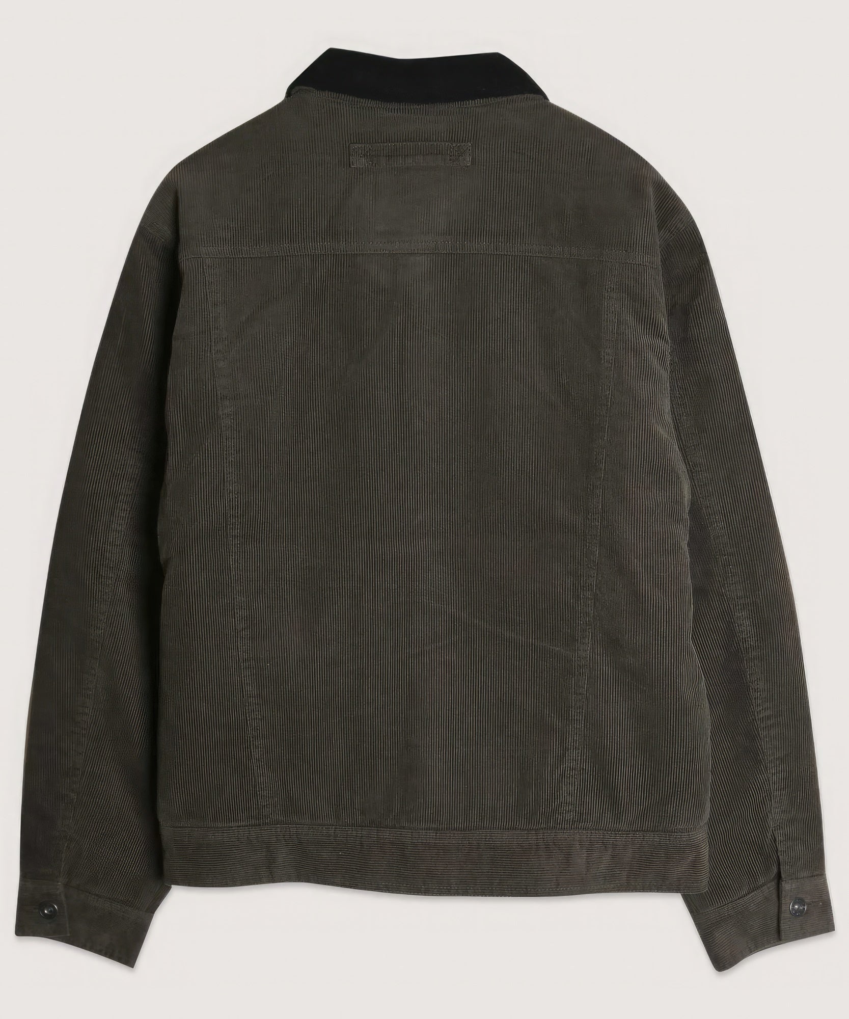 Casual Corduroy Lined Trucker Jacket by Fleurcouture | Fleurcouture