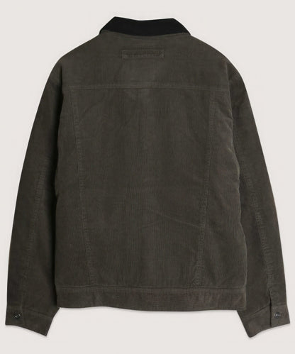 Casual Corduroy Lined Trucker Jacket by Fleurcouture | Fleurcouture