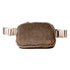 CC Faux Fur Belt Bag Fanny Pack Mocha OS by Truly Contagious | Fleurcouture