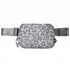 CC Leopard Pattern Belt Bag Fanny Pack Grey OS by Truly Contagious | Fleurcouture