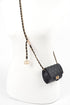 Chain Accent Crossbody Bag BLACK/GOLD O/S by Artini Accessories | Fleurcouture