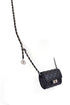 Chain Accent Crossbody Bag BLACK/SILVER O/S by Artini Accessories | Fleurcouture