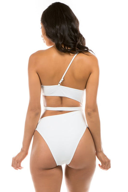 CHIC BELT ONE-PIECE by Mermaid Swimwear | Fleurcouture