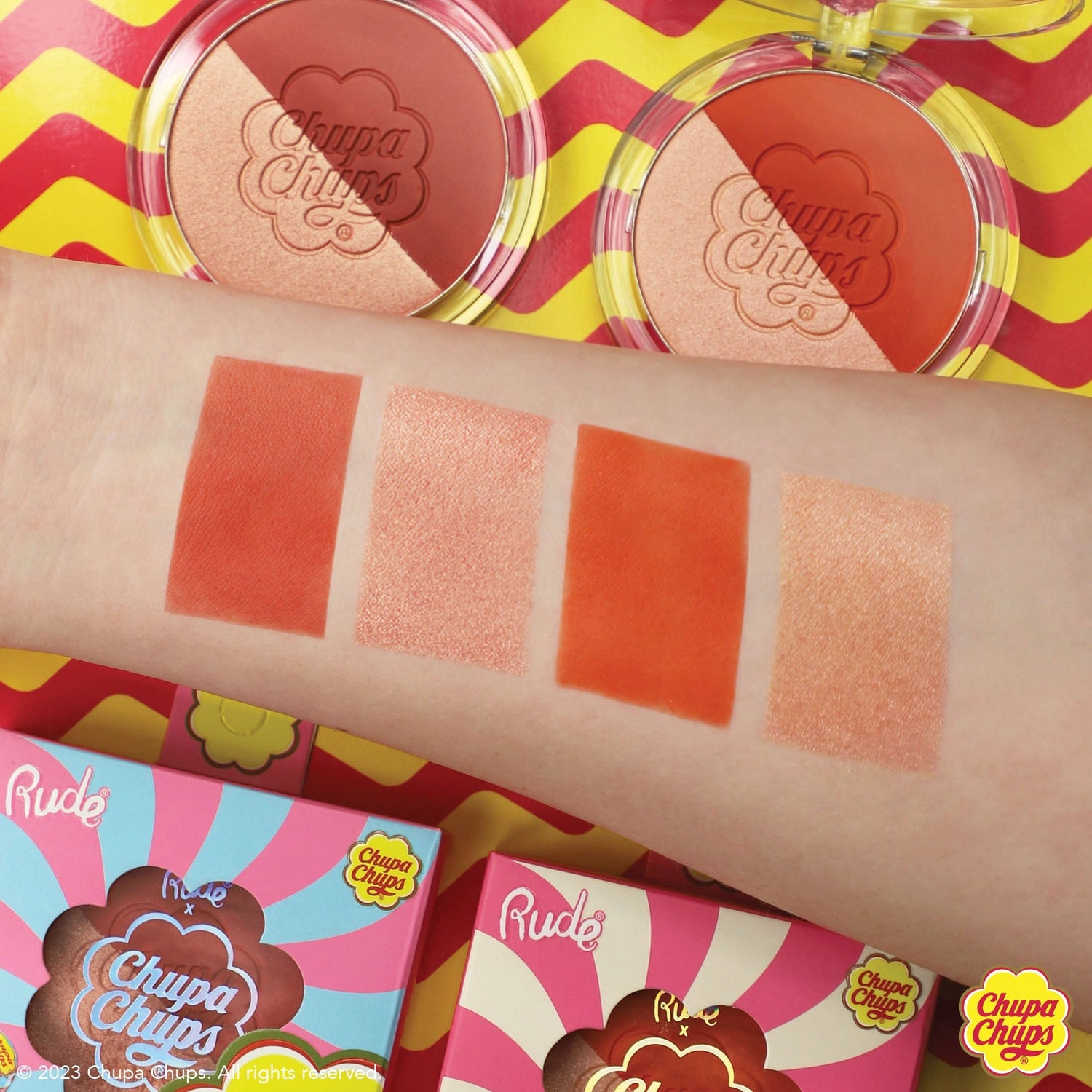 Chupa Chups Candy Combo Face Duo Highlighter by Rude Cosmetics | Fleurcouture