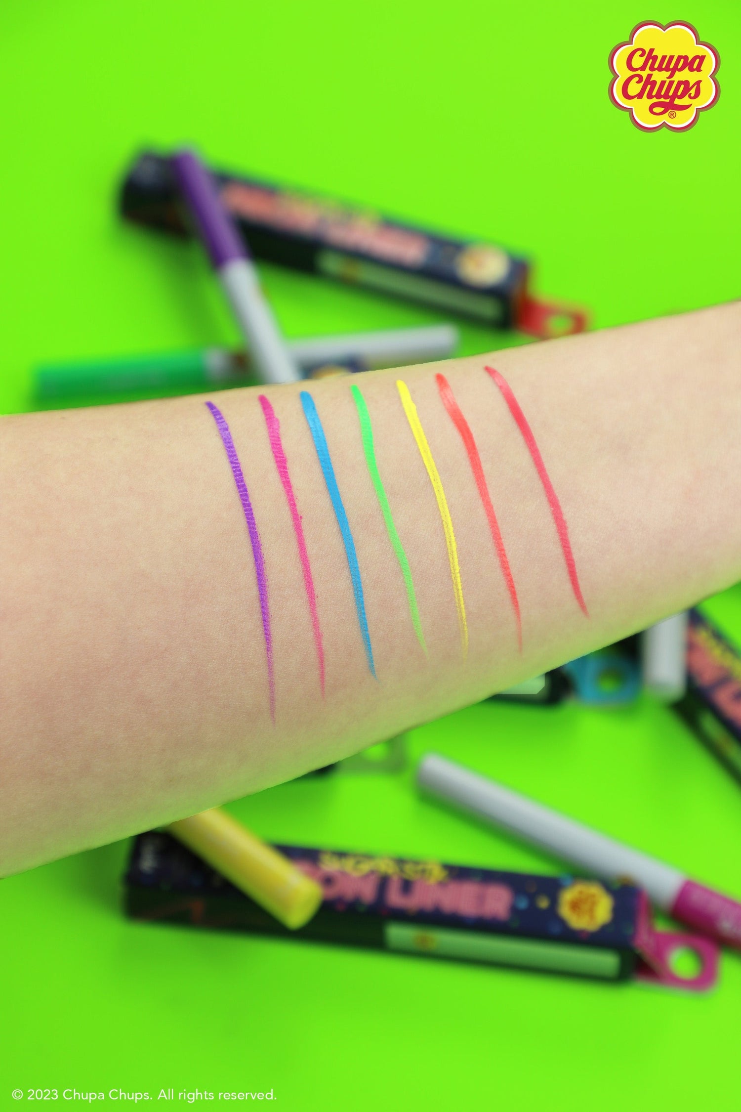 Chupa Chups Sugar Stix Neon Liner Eyeliner by Rude Cosmetics | Fleurcouture