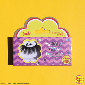 Chupa Chups Sugar Sweet Faux Mink Lashes False Eyelashes by Rude Cosmetics | Fleurcouture