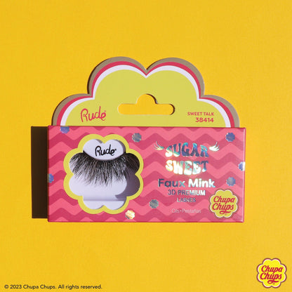 Chupa Chups Sugar Sweet Faux Mink Lashes False Eyelashes by Rude Cosmetics | Fleurcouture