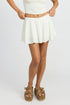 CIRCLE MINI SKIRT OFF WHITE S by Emory Park | Fleurcouture