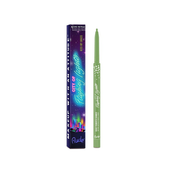 City of Flashing Lights Micro Retractable Liner Eyes by Rude Cosmetics | Fleurcouture