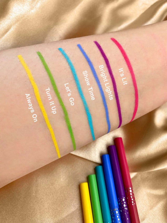 City of Flashing Lights Micro Retractable Liner Eyes by Rude Cosmetics | Fleurcouture