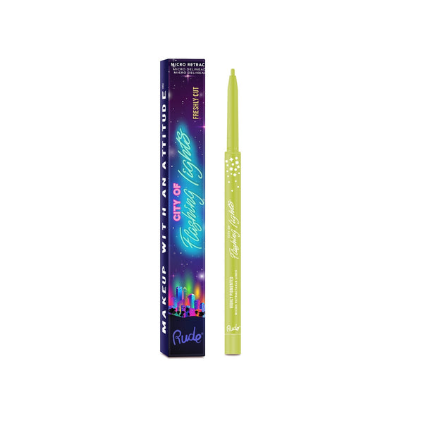 City of Flashing Lights Micro Retractable Liner Freshly Cut Eyes by Rude Cosmetics | Fleurcouture