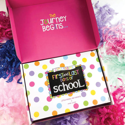 NEW! Mom Must-Have School Keepsake Kit | Class Keeper® + Photo Prop Deck + School Stickers