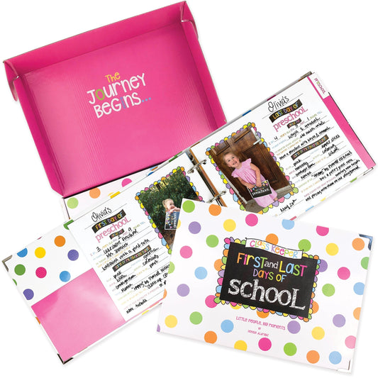 Class Keeper® Easiest School Days Memory Book | (2) Styles Binder by Denise Albright® | Fleurcouture