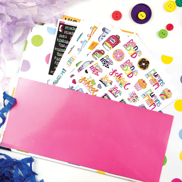 Class Keeper® Easiest School Days Memory Book | (2) Styles Binder by Denise Albright® | Fleurcouture