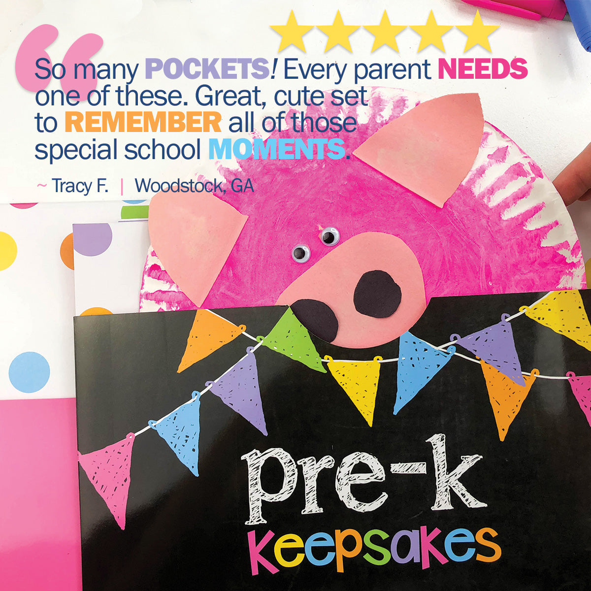 Class Keeper® Easiest School Days Memory Book | (2) Styles Binder by Denise Albright® | Fleurcouture